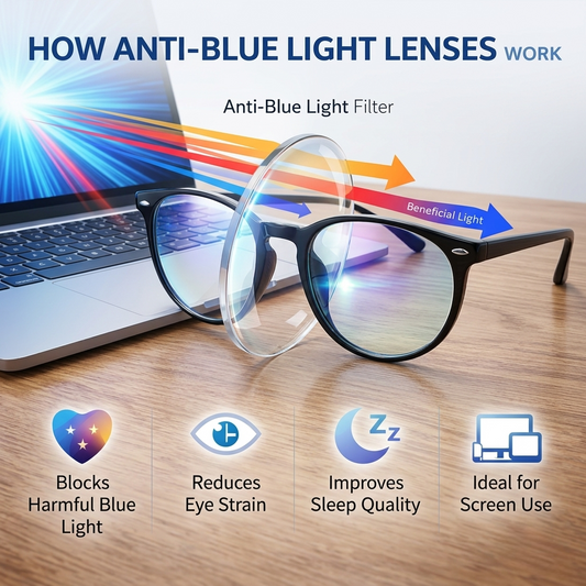 Anti-Blue Light Lens (BLUE-CUT)