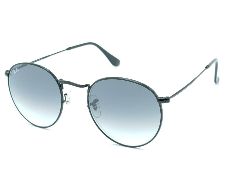 RB3447 002/52 50◽︎21 Ray-Ban RB3447 Round Metal S (50 - 21) with Black lenses and