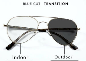 TRANSITION LENS WITH ANTI REFLECTION COATING